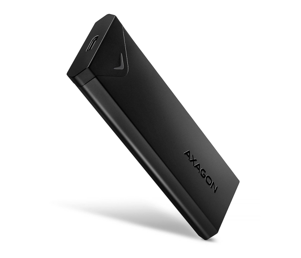 Axagon EEM2-UB2, USB-C 10Gbps - M.2 NVMe SSD ARROW box, czarny - 1353420 - zdjęcie